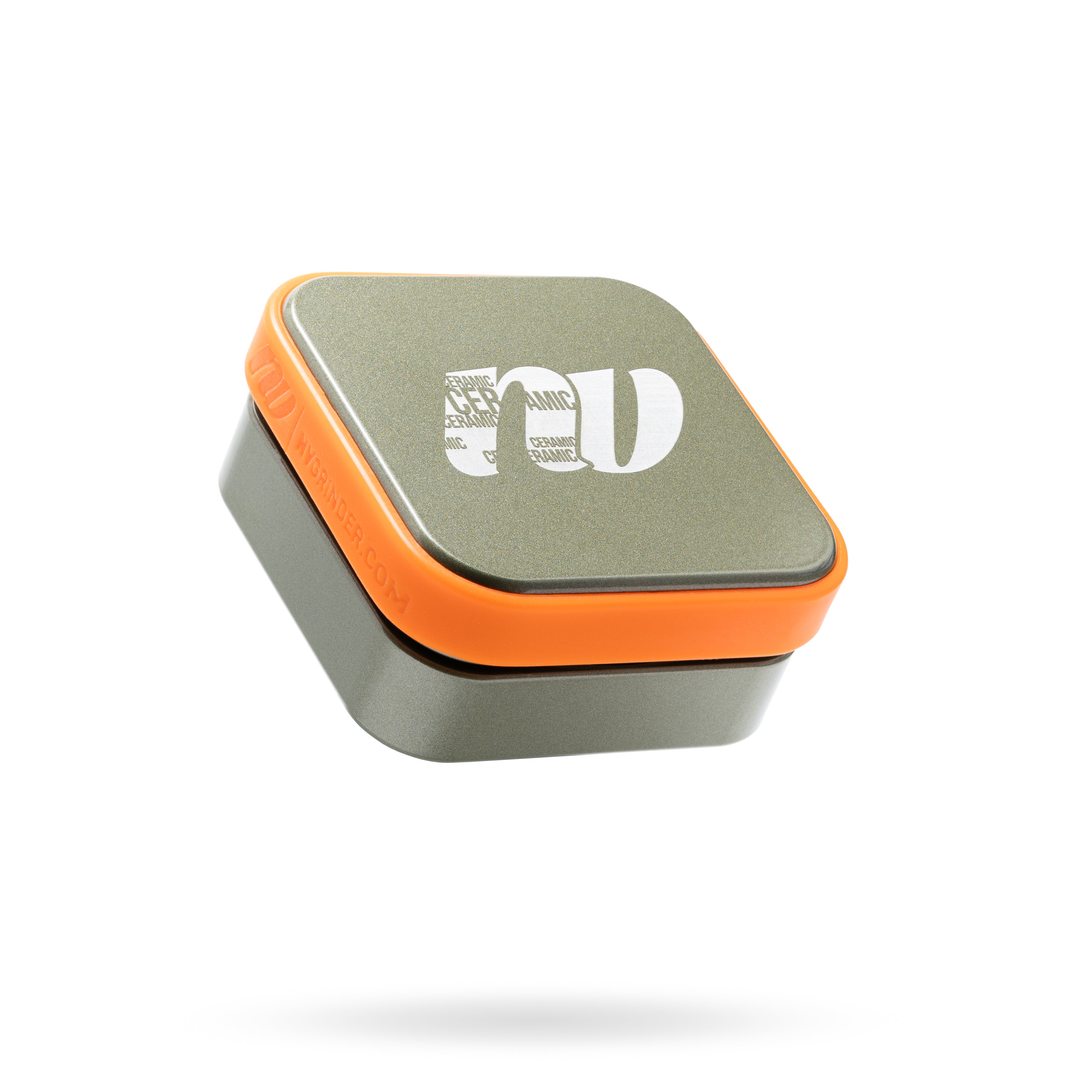 Keramik Grinder "Quadratisch" - 2-teilig - Ø68mm