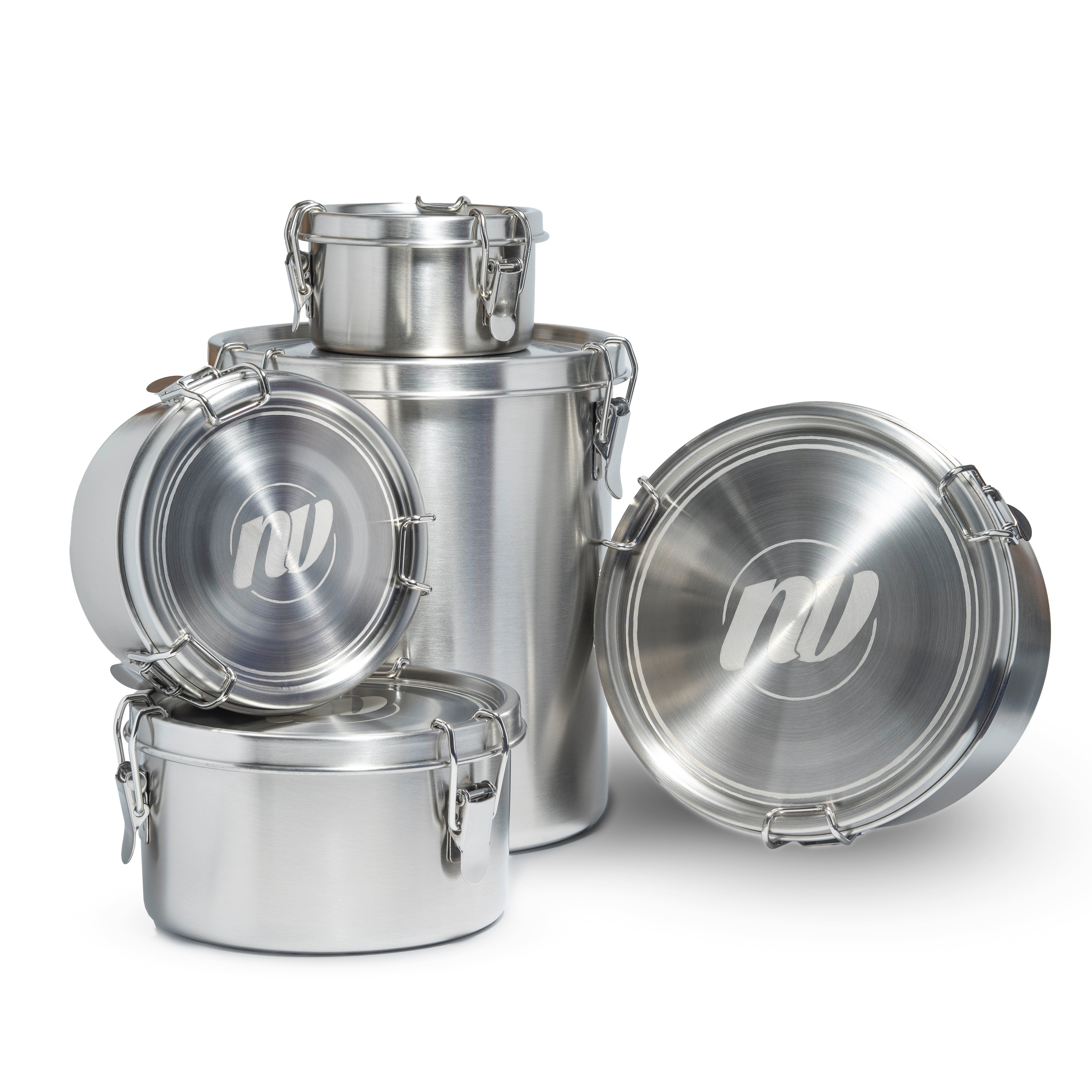 cannabis aufbewahrung edelstahl NV Canna Stash Edelstahl Container