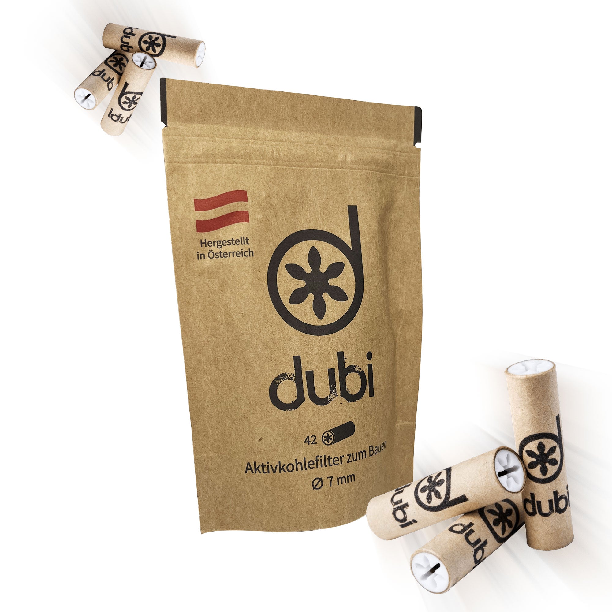Dubi Filter - Ø7mm - 42 Stück, 420 Stück