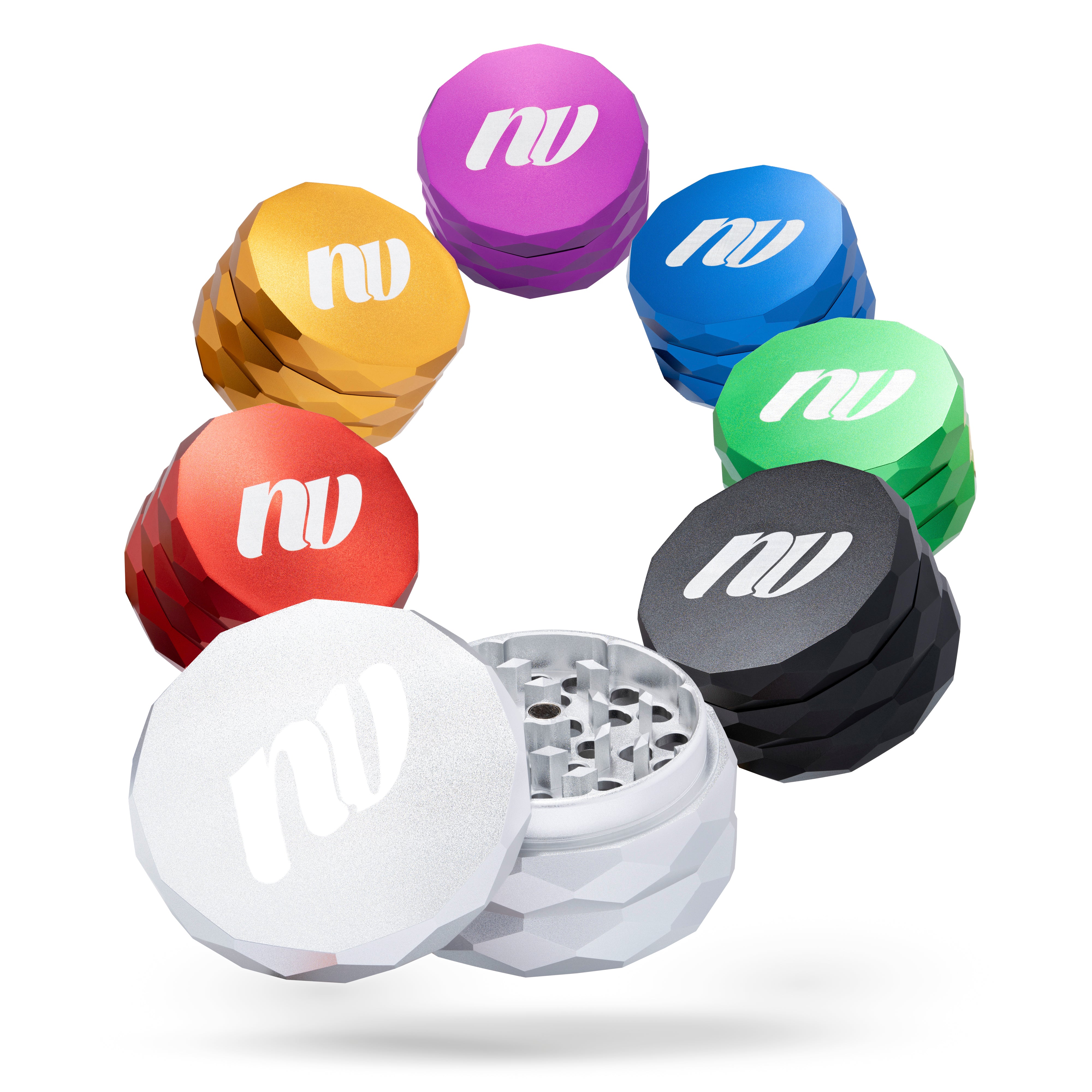 Pyramid Grinder - 4-teilig - Ø63mm