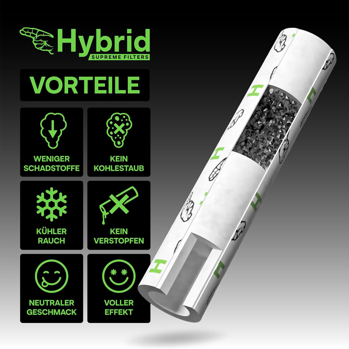 Hybrid Supreme Filters - Ø6,4mm - 55 Filter