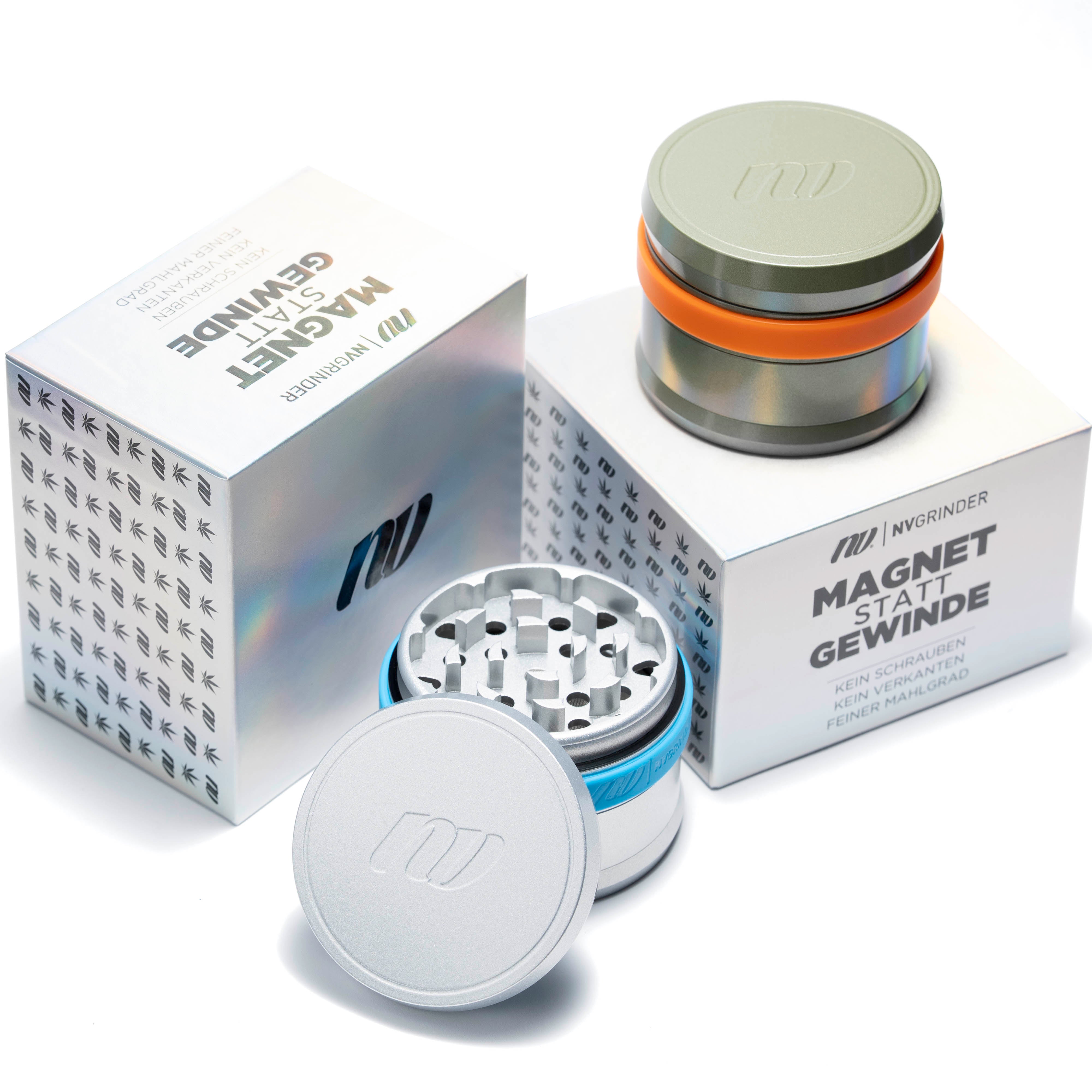 Magnetic Keramik Grinder V.4 - 4-teilig- Ø63mm
