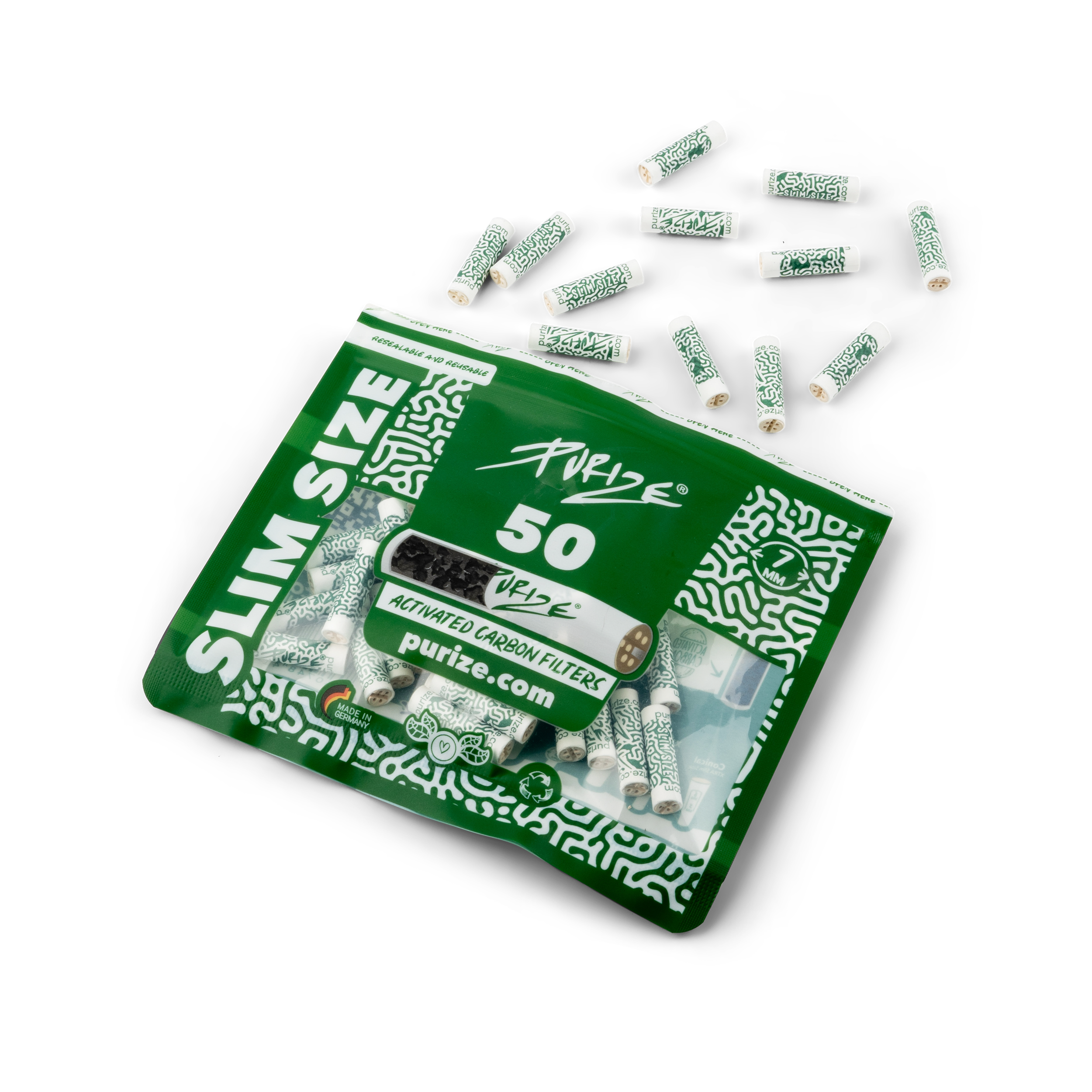 Purize Filters - Slim Size - Ø7mm