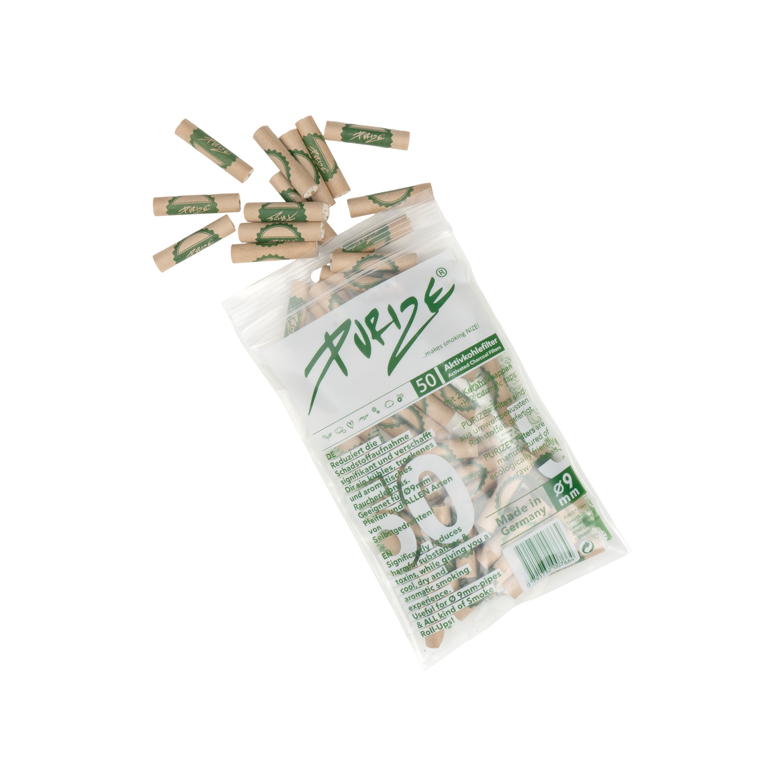 Purize Filters - Regular Size - Ø9mm