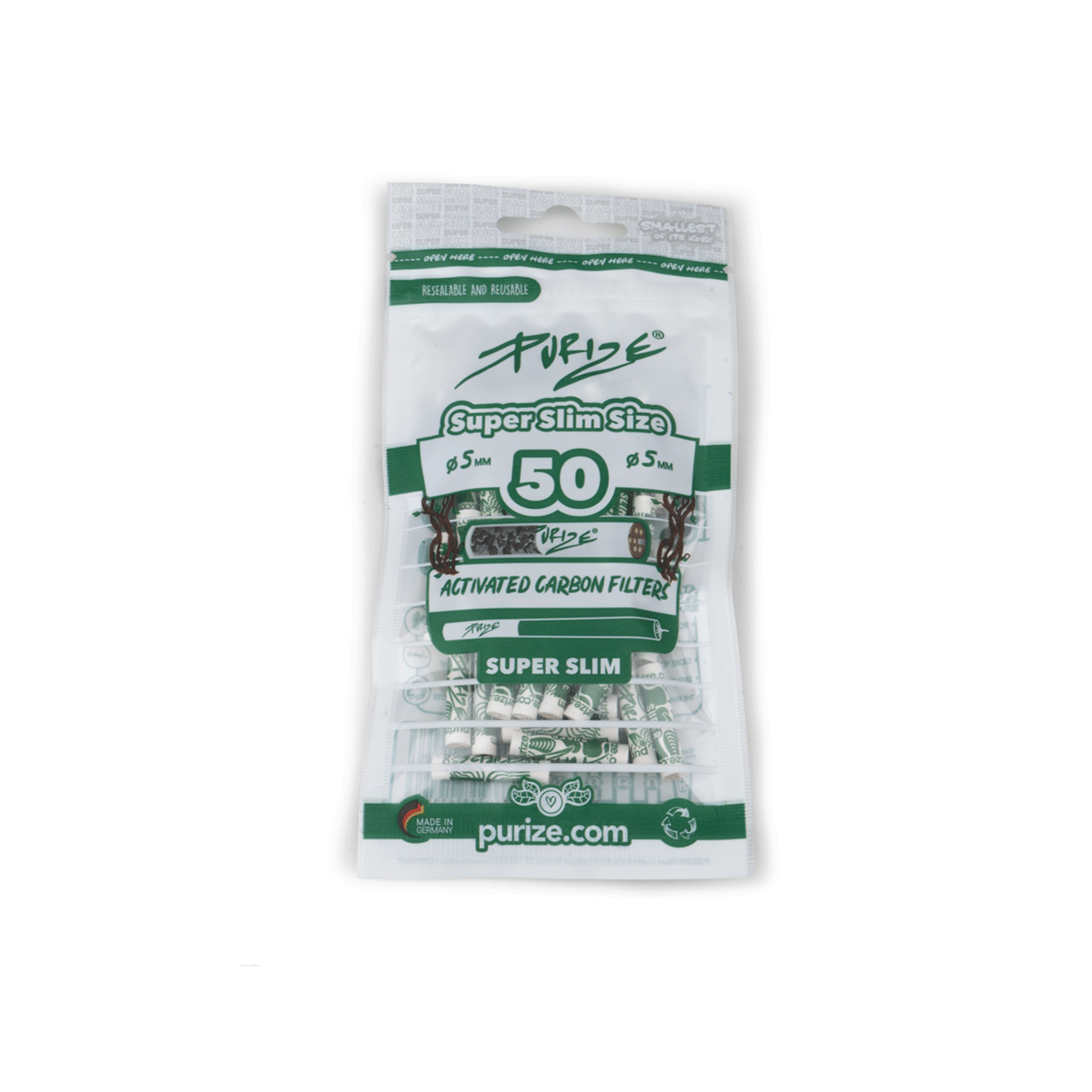 Purize Filters - Super Slim Size  - Ø5mm