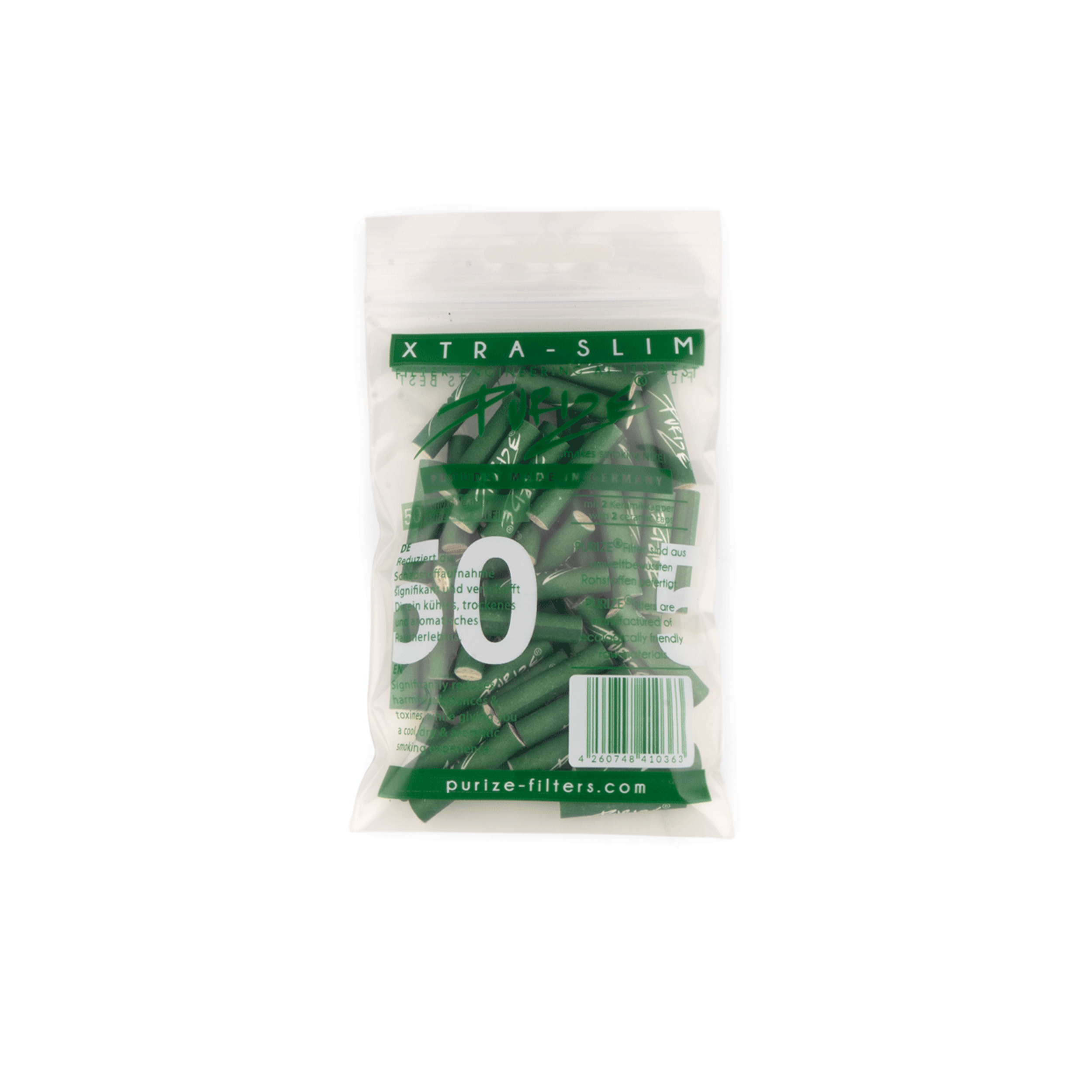 Purize Filters - Xtra Slim Size - Ø5,9mm