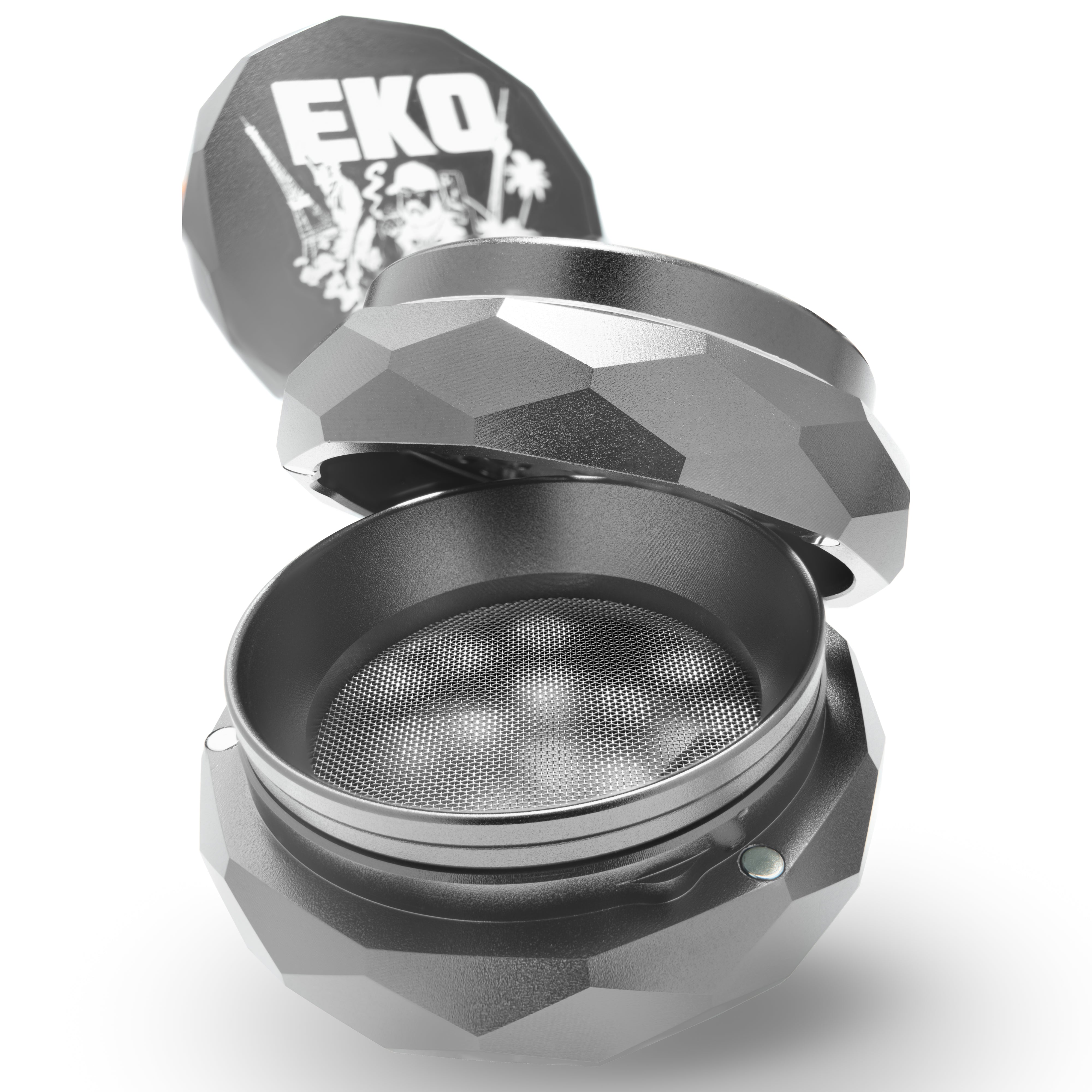 EKO420 x NV | Magnetischer Pyramid Grinder - 4-teilig- Ø63mm