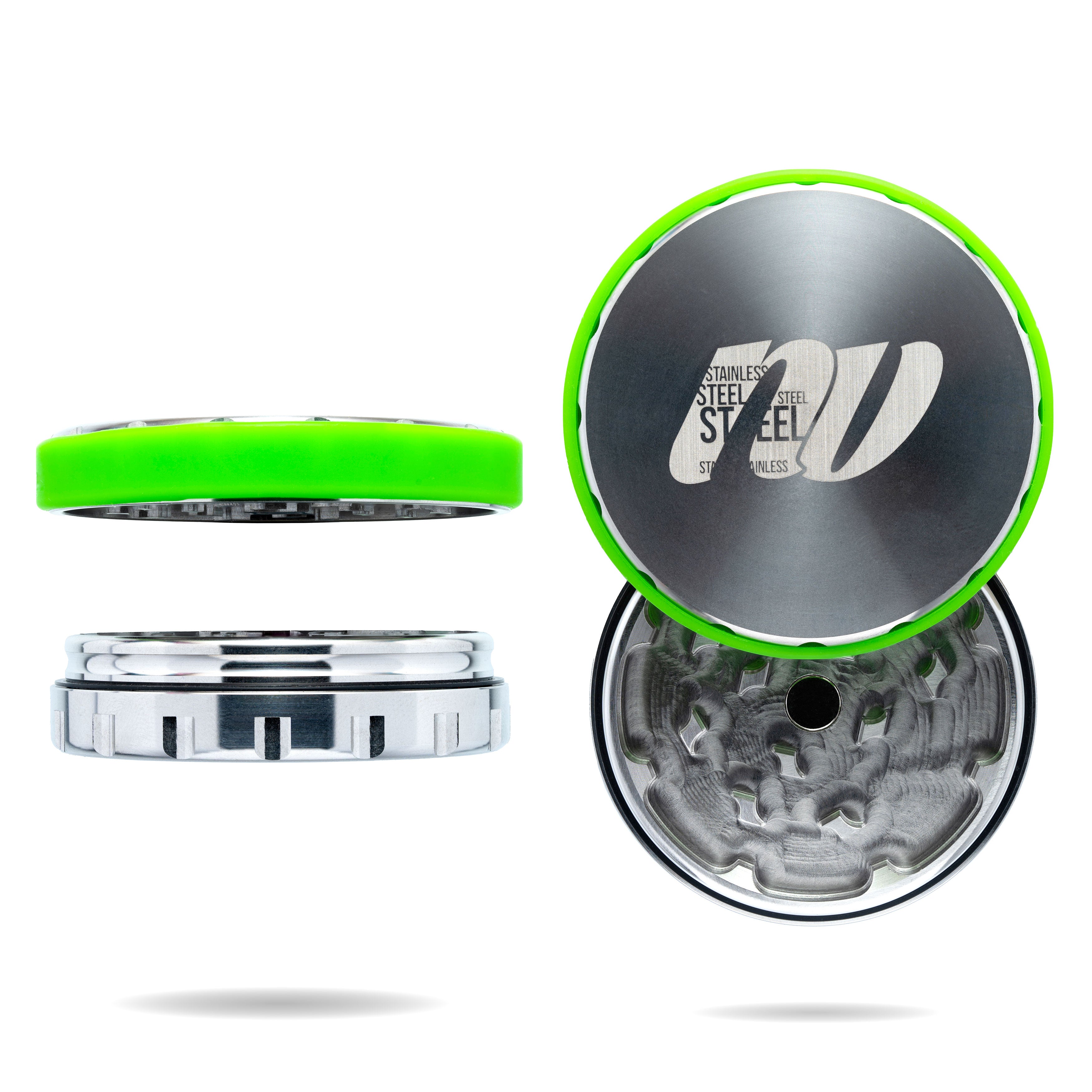 Stainless Steel Grinder - 2-piece - Ø63mm