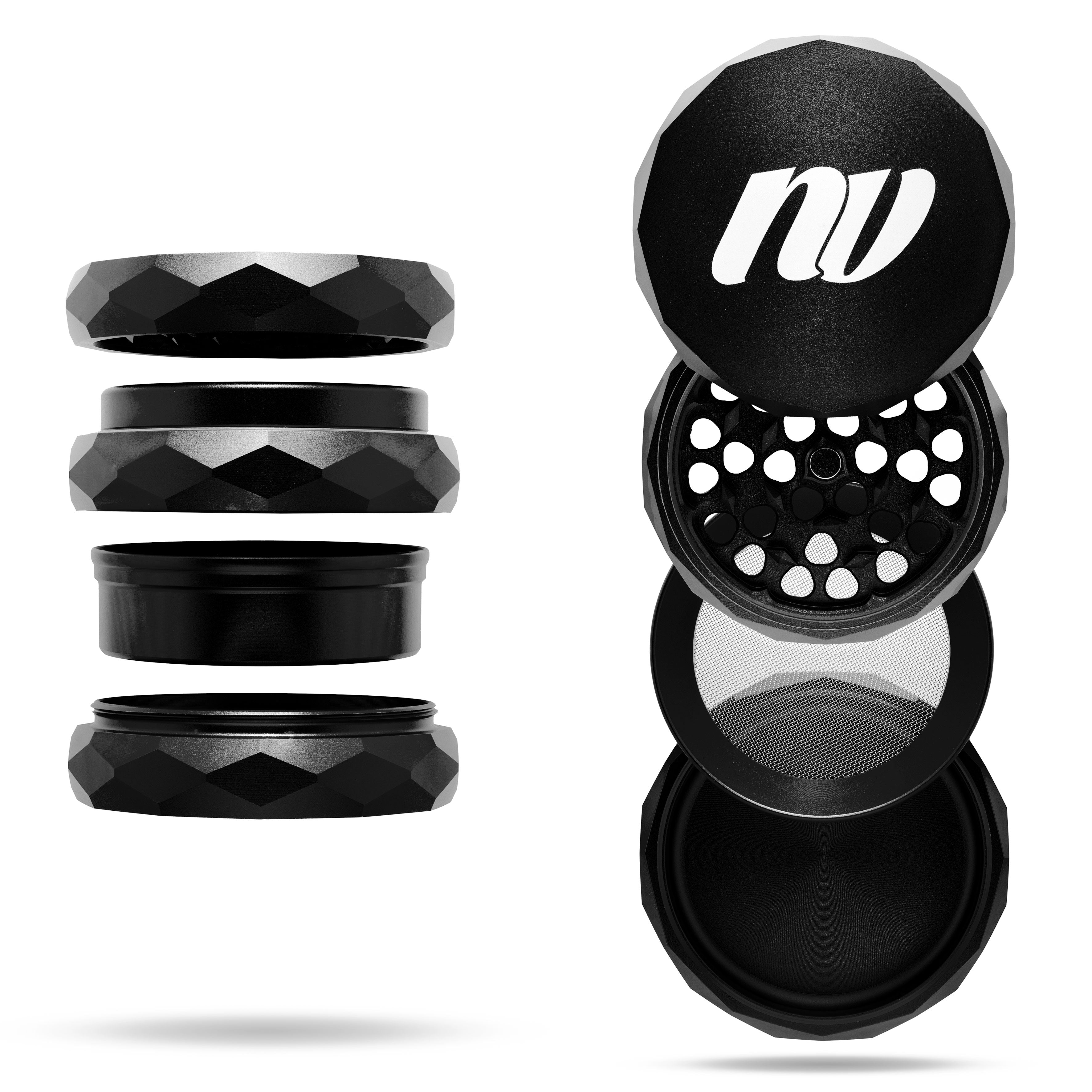 Pyramid Grinder - 4-piece - Ø63mm