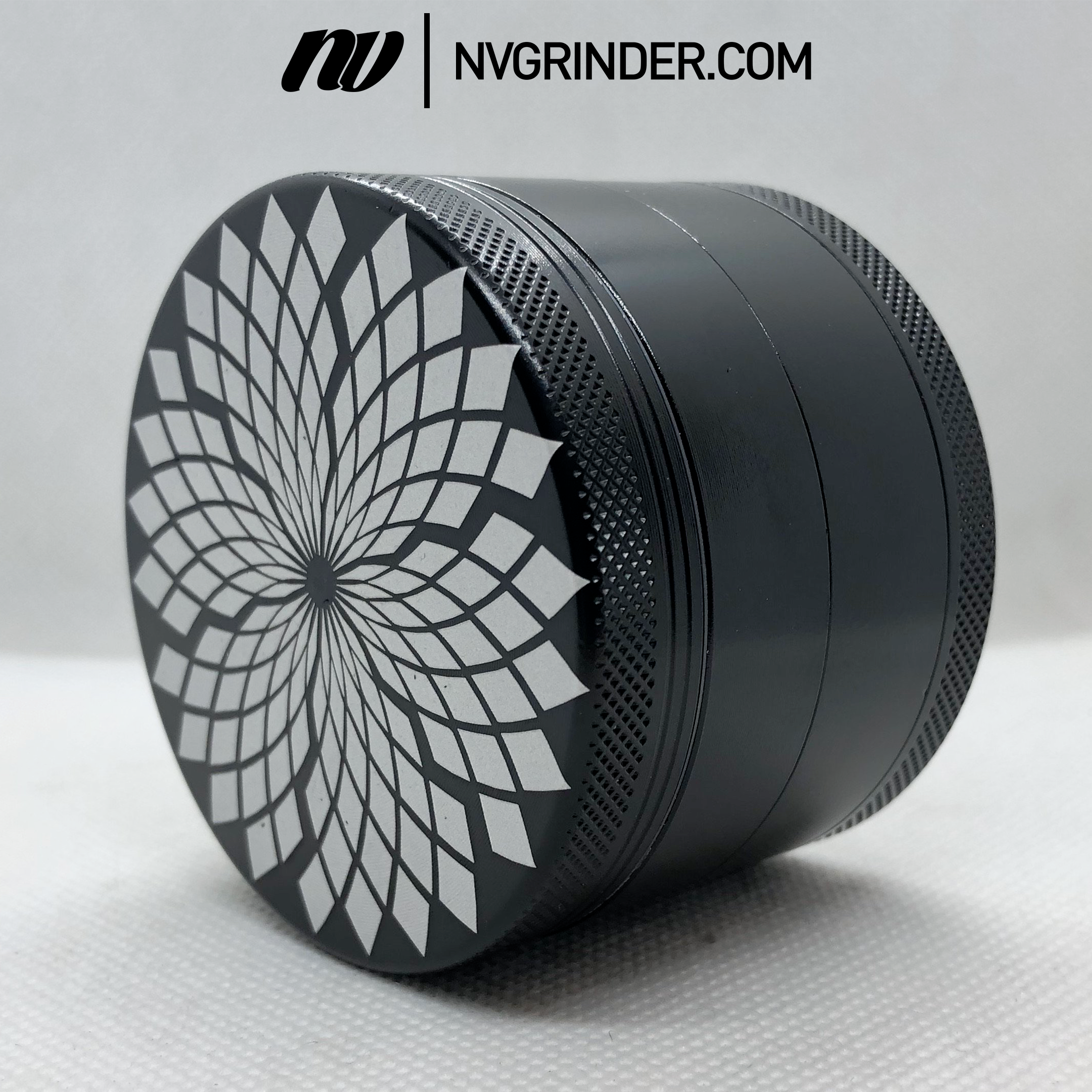 Ceramic coated Grinder - 4-piece - Ø63mm