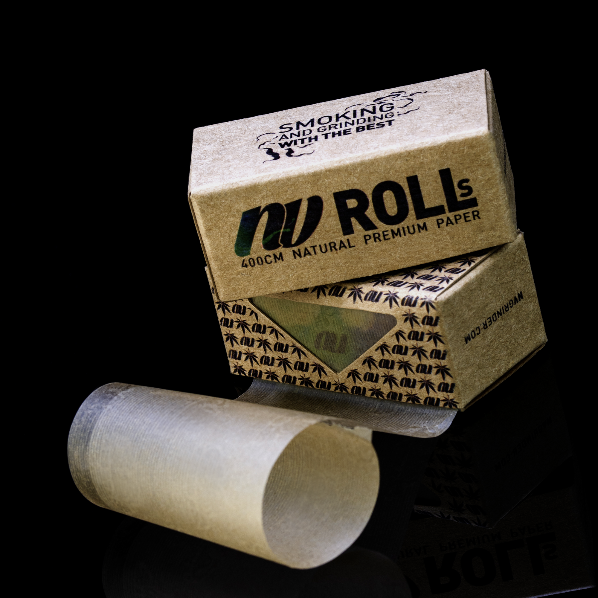 NV Rolls | Natural, unbleached Paper Rolls