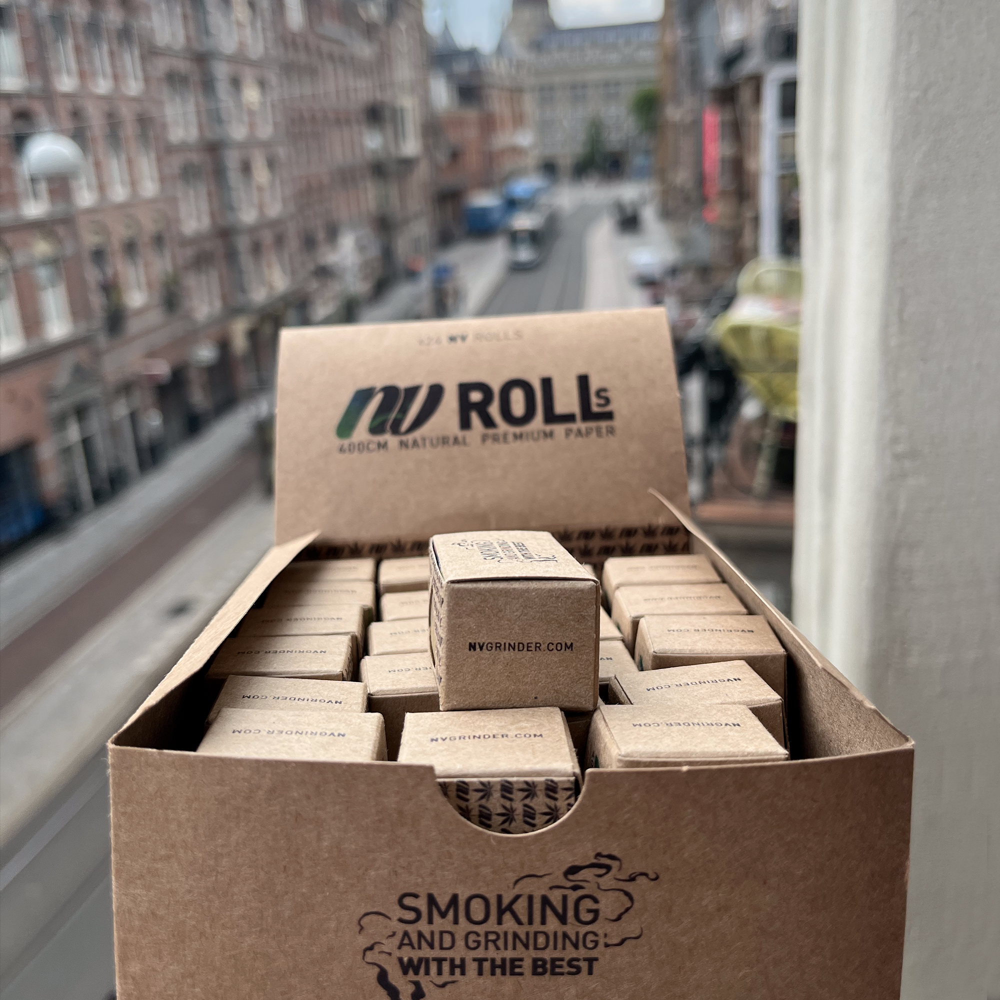 NV Rolls | Natural, unbleached Paper Rolls