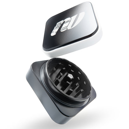 Ceramic Grinder "Square" - 2-piece - Ø68mm
