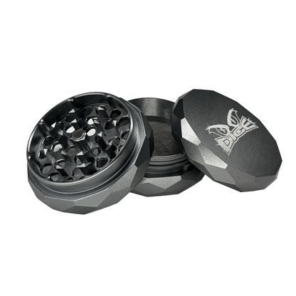 DICE - THE HOTBOX x NV - Magnetic Pyramid Grinder - 4-teilig - Ø63mm