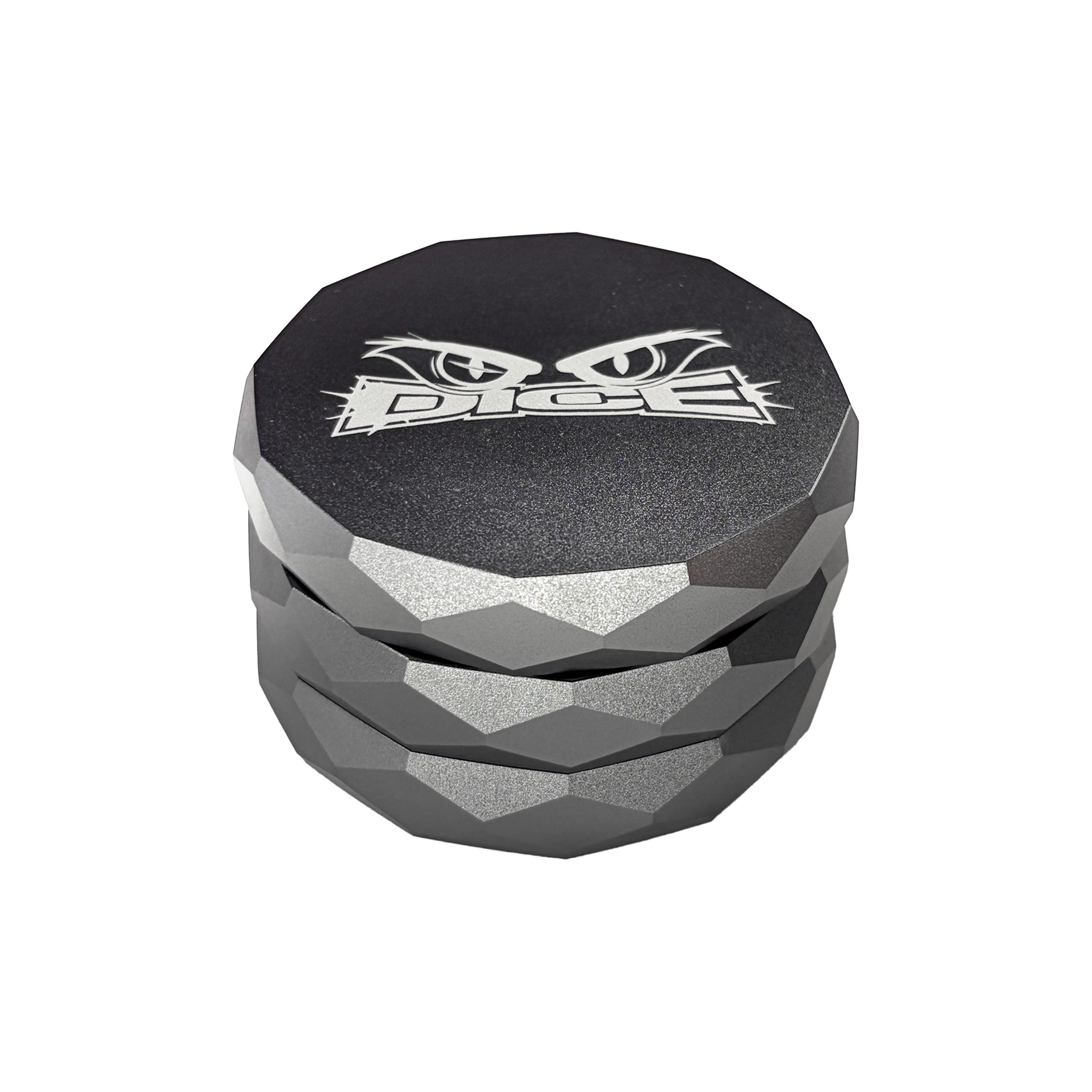 DICE - THE HOTBOX x NV - Magnetic Pyramid Grinder - 4-teilig - Ø63mm
