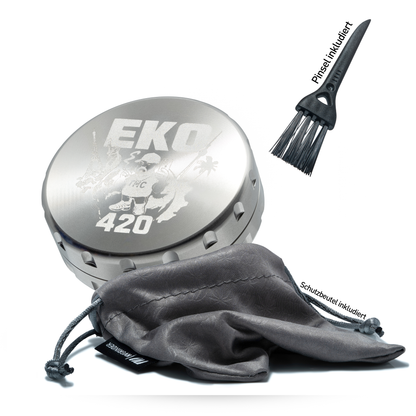 EKO420 x NV | Stainless Steel Grinder - 2-teilig - Ø63mm