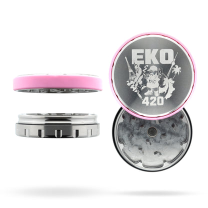 EKO420 x NV | Stainless Steel Grinder - 2-teilig - Ø63mm