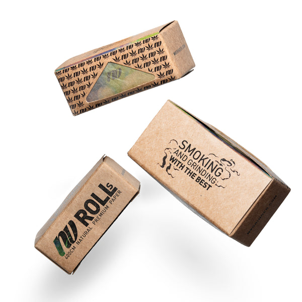 NV Rolls | Natural, unbleached Paper Rolls