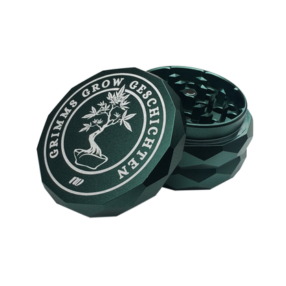 GrimmsGrow x NV | *Magnetic* Pyramid Grinder - 4-piece - Ø63mm