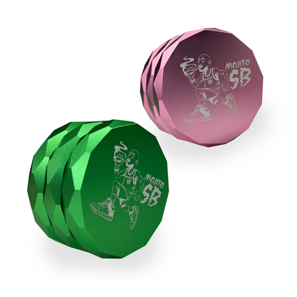 MojitoSB x NV | Pyramid Grinder - 4-piece - Ø63mm